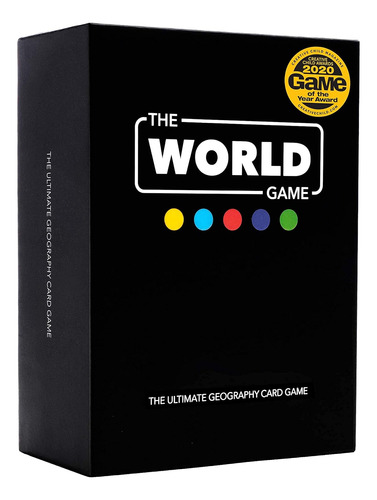 Juego De Cartas De Geografia The World Game Educativo