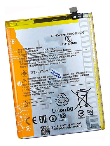 Bate Para Xiaomi Poco M4 5g - Poco M5 Bn5h 5000mah