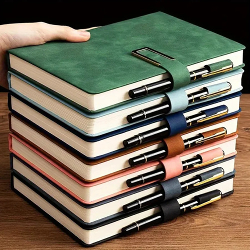 Cuaderno Retro De Piel, Tamaño A5, Para Estudiantes, Para Co