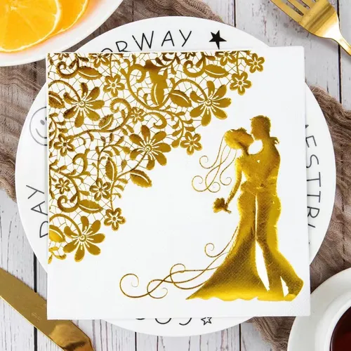 comprar Servilletas De Boda Fiestas De Compromiso Decoración De Mesa