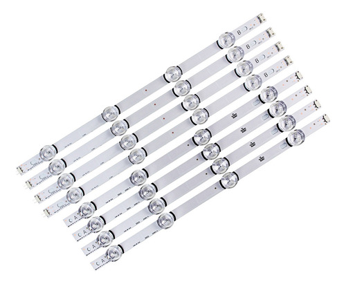 Kit 8 Barras Compatível Com 42Lb5500 42Lb5600 42Lb5800 42Lb6200 Televisão 42 Polegadas Pci Eletroparts