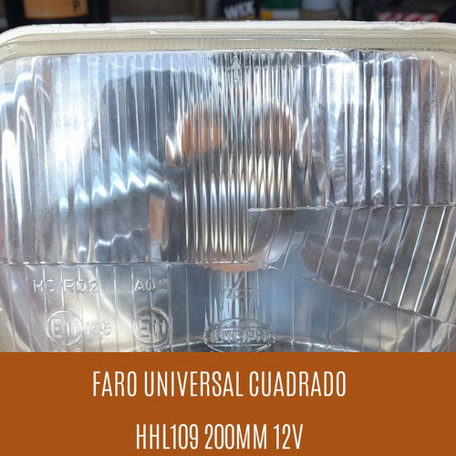 Faro Foco Cuadrado Universal Hl109 Hl 109 Camiones 12v