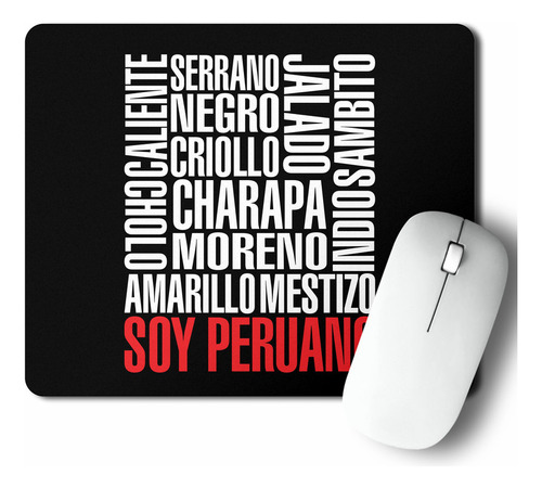 Mouse Pad Soy Peruano (d0720 Boleto.store)