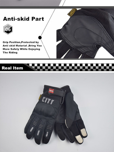 Imagen 6 de 6 de Suomy City - Guantes Impermeables Para Moto De Carreras