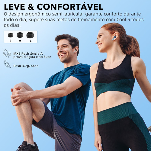 Auriculares Inalámbricos Bluetooth Stage Cool5 In-ear Tws Co