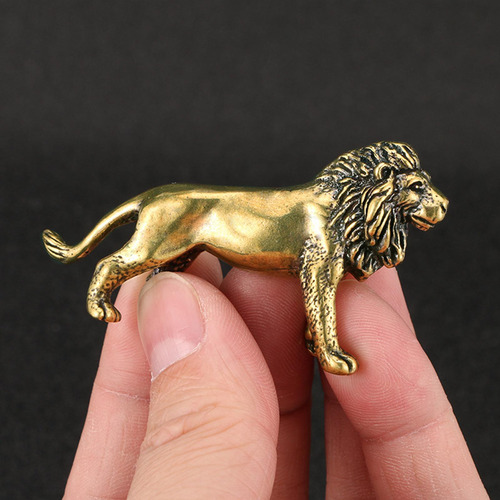 Estatua De León Para Mascota De Té, Decoración Del Hogar,