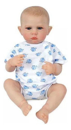 Boneca Bebê Reborn Laura Baby Jack - Shiny Toys