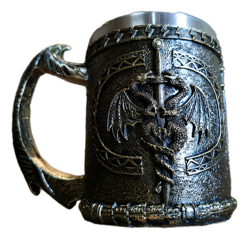 Chopp Jarra Chopera Dragon Medieval Cerveza, Fernet
