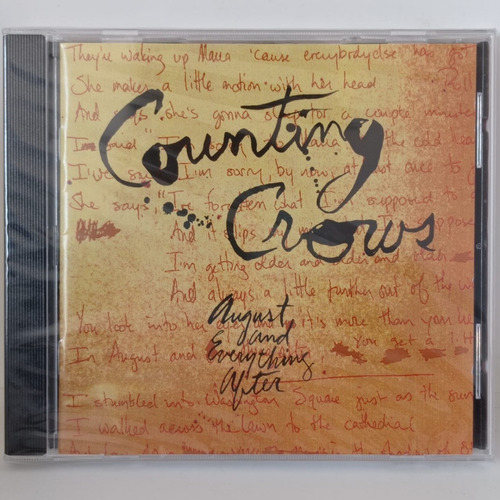 Counting Crows August And Everything Cd Nuevo Eu Musicovinyl