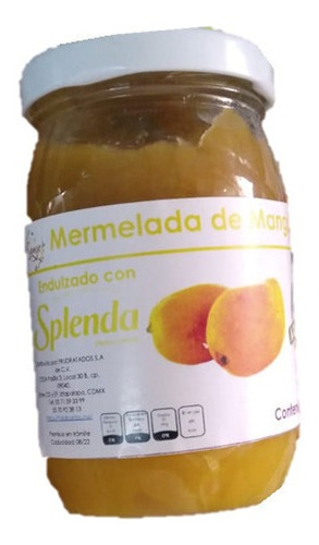 Mermelada De Mango Sin Azucar 230 Gramos