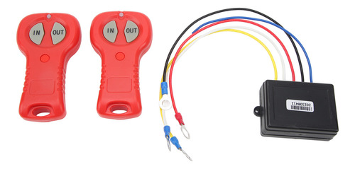 Kit De Control Remoto Inalámbrico Winch Dc12v 24v