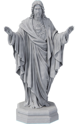 Estátua Jesus Fonte De Misericórdia Filho Da Rainha Religião