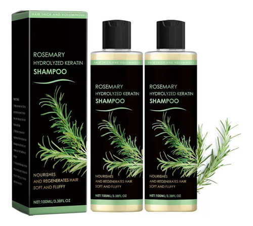 Shampoo De Queratina Hidrolisada Com Alecrim, Shampoo Orgâni