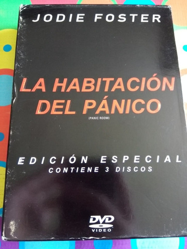Dvd La Habitación Del Pánico Jodie Foster Edición Especial