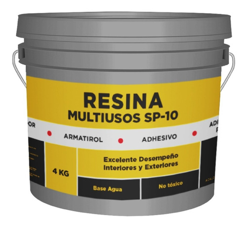 Resina Sp-10, Multiusos 4 Kg