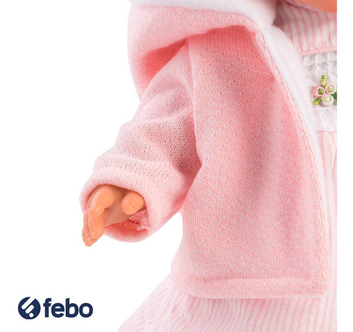 Muñeca Bebote Llorens Carla Llorona 42cm + Chupete Febo