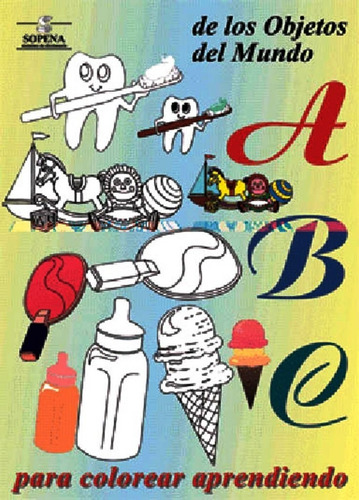 Cartilla Escolar Abc Para Colorear Aprendiendo 50 Unidoferta