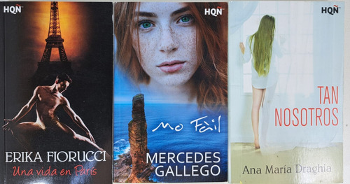 Lote X 3 Novelas Romanticas Harlequin