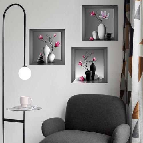 2 X 3 Piezas De Imágenes Impresas De Arte De Pared De