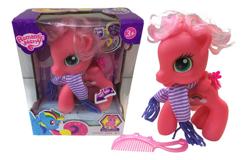 Pequeño Pony Unicornio Peine Luz Y Sonido New 8158 Bigshop