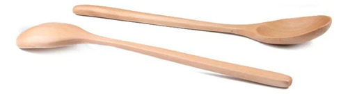 Juego De 4 Cucharas Pequeñas De Madera Para Miel Con Mangos