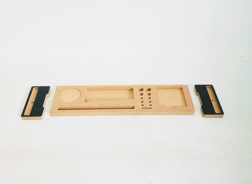 Imagen 6 de 9 de Organizador De Madera Mdf Y Melamina Para La Oficina