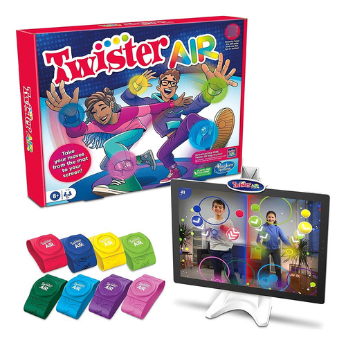 Twister Aire Hasbro Juego De Equilibrio Realidad Aumentada