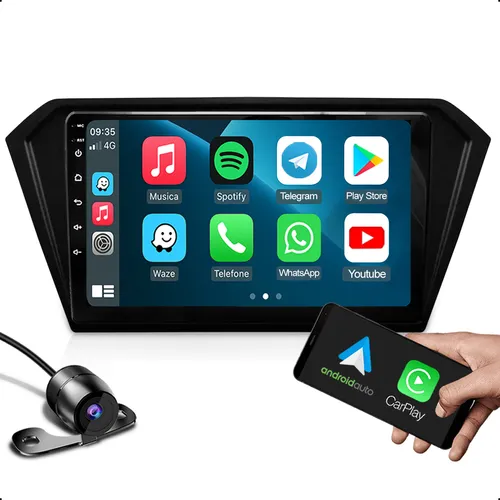 comprar Kit De Central Multimidia Espelhamento Android + Moldura