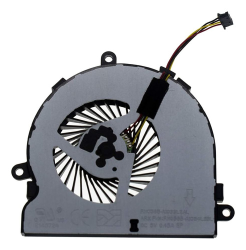 Ventilador De Refrigeración De Cpu Sicastar Para Hp 15-bw 15