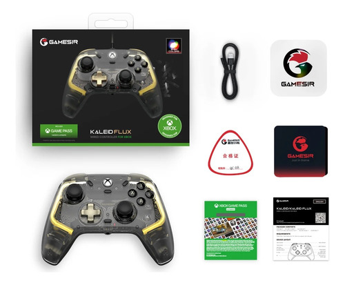 Control Mando Gamesir Kaleid Flux Cableado Para Xbox Series
