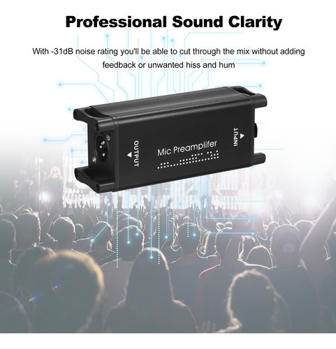 Amplificador De Micrófono Ultra Limpio Para Estudio.grabac