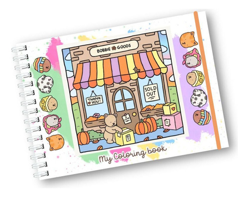 Libro Para Colorear Style, Tapa Dura, 50 Páginas, 180 G, A5