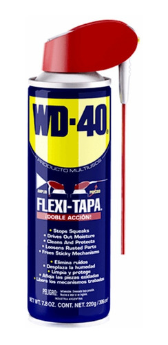 Lubricante Aerosol Wd-40 Doble Accion Flexi Tapa