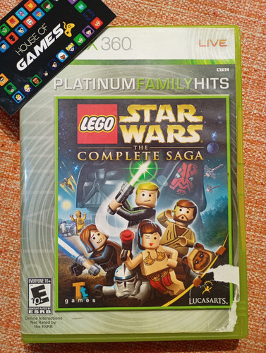 Lego Star Wars Complete Xbox 360 Mídia Física Usado (Usado)