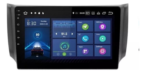 Estéreo De Pantalla Android Nissan Sentra B17 2013-2019