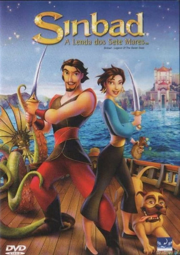 Dvd - Sinbad - A Lenda Dos Sete Mares - Lacrado