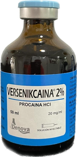 Procaina Versenikcaina2%x50ml - mL a $912