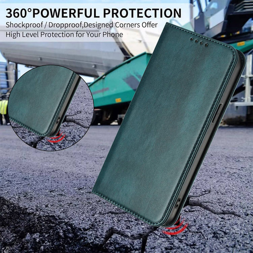 Funda De Piel Tipo Cartera Para Teléfono Inteligente Honor X9 X9a X9b X9c