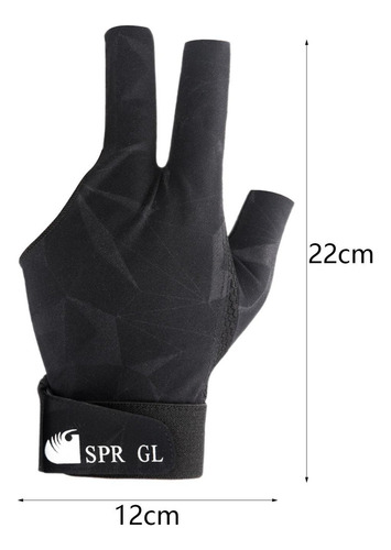 Guante De Billar De, Guante De Billar De Mano Negro
