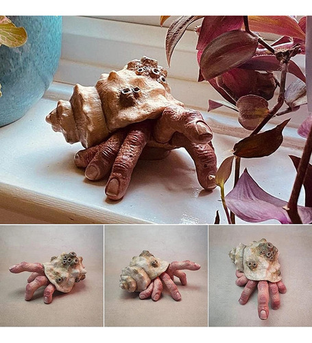 Adorno Con Forma De Dedo De Caracol, Terrorífico, Para Hallo