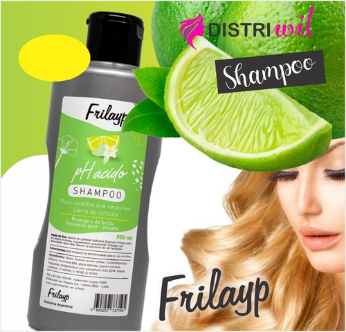 Imagen 3 de 6 de Shampoo Extra Acido X970 Ml