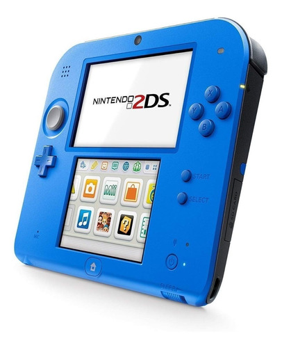 Nintendo  3DS 2DS New Super Mario Bros. 2 color  electric blue