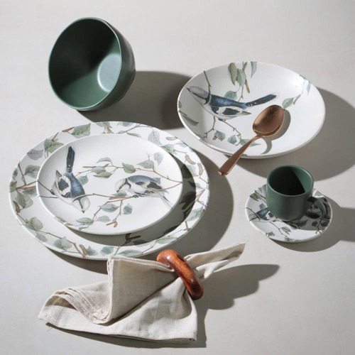 Conjunto Com 6 Pratos Raso Coup Stoneware Lípsia Ø26cm
