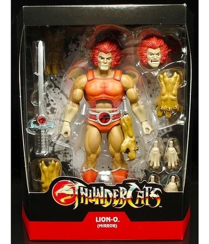 Figura Exclusiva De Lion-o (mirror) - Thundercats Super 7