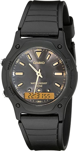 Casio Aw49he-1av Ana-digi Reloj De Doble Hora Para Hombre