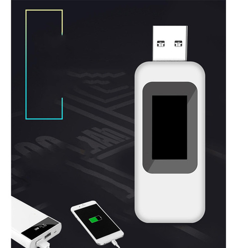 10 En 1 Usb Tester Voltímetro Usb 4-30v Voltaje Digital