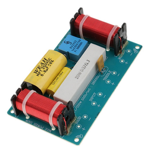 Imagen 2 de 8 de Filtros Cruzados De 3 Vías Divisor De Frecuencia De Audio