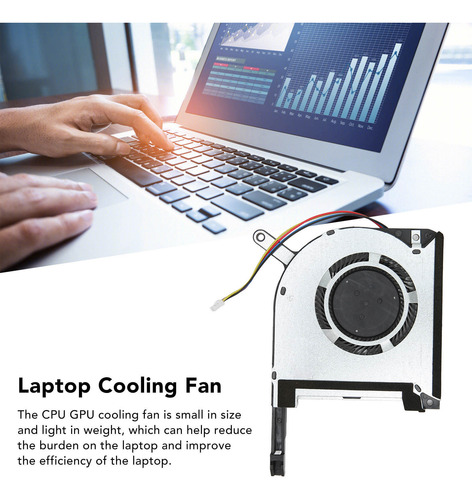 Ventilador De Refrigeración Cpu Gpu Para Asus Tuf Gaming Fx5