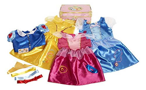 Disney Princess Dress Up Trunk Deluxe 21 Piezas [exclusivo D