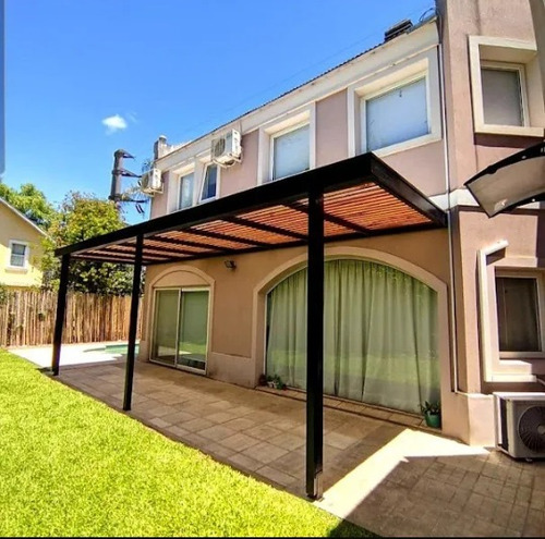 Techo Cochera Garage Pérgola Aleros Policarbonato Toldo